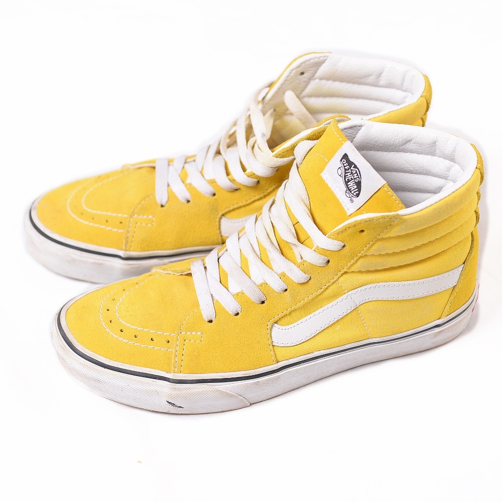 Vans SK8-HI CYBER - YELLOW/TRUE WHITE.-